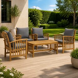 Your New 5 Piece Garden Lounge Set with Comfort