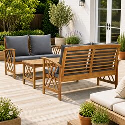 A Friendly 3 Piece Lounge Set for Your Garden
