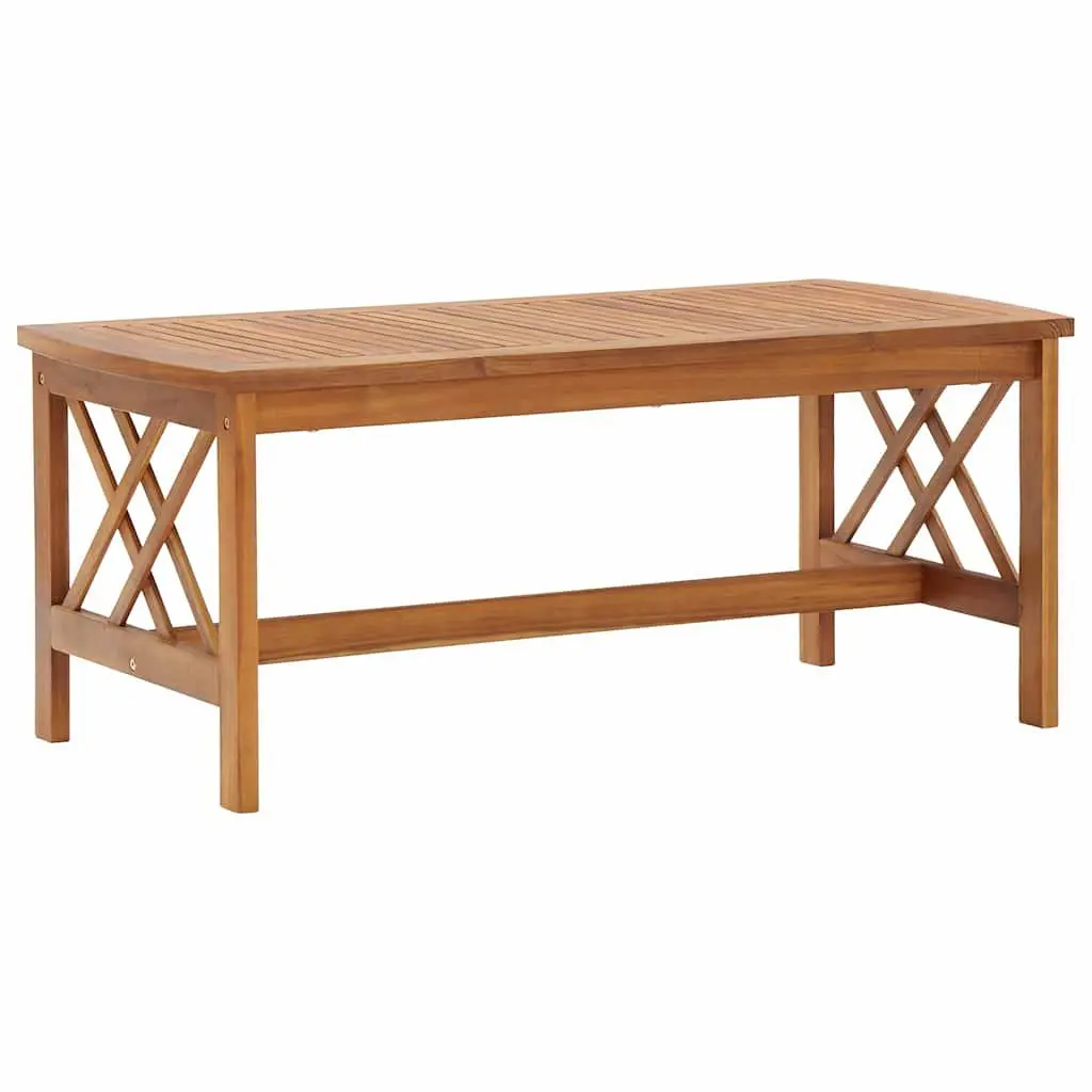 5 Piece Garden Lounge Set Solid Acacia Wood Outdoor Furniture with Cushions