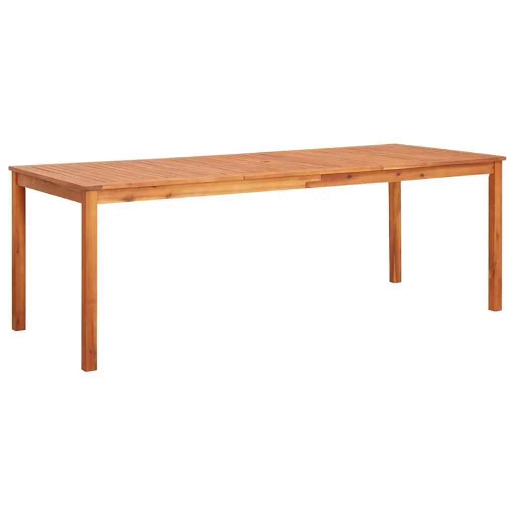 Garden Dining Set 7 Piece Outdoor Patio Table with Cushions Acacia Wood