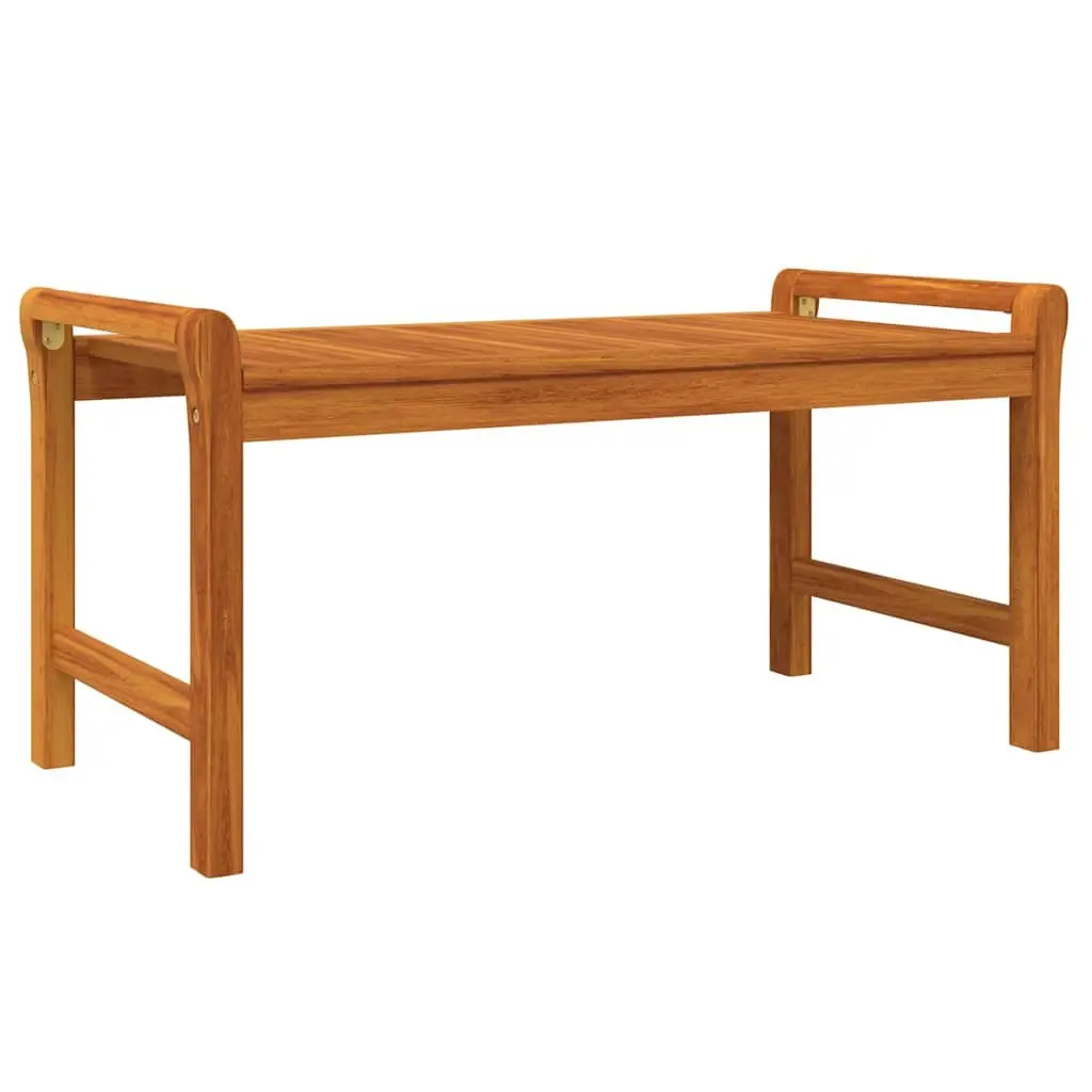 Garden Lounge Set Solid Acacia Wood 5 Piece Outdoor Furniture with Cushions Brown