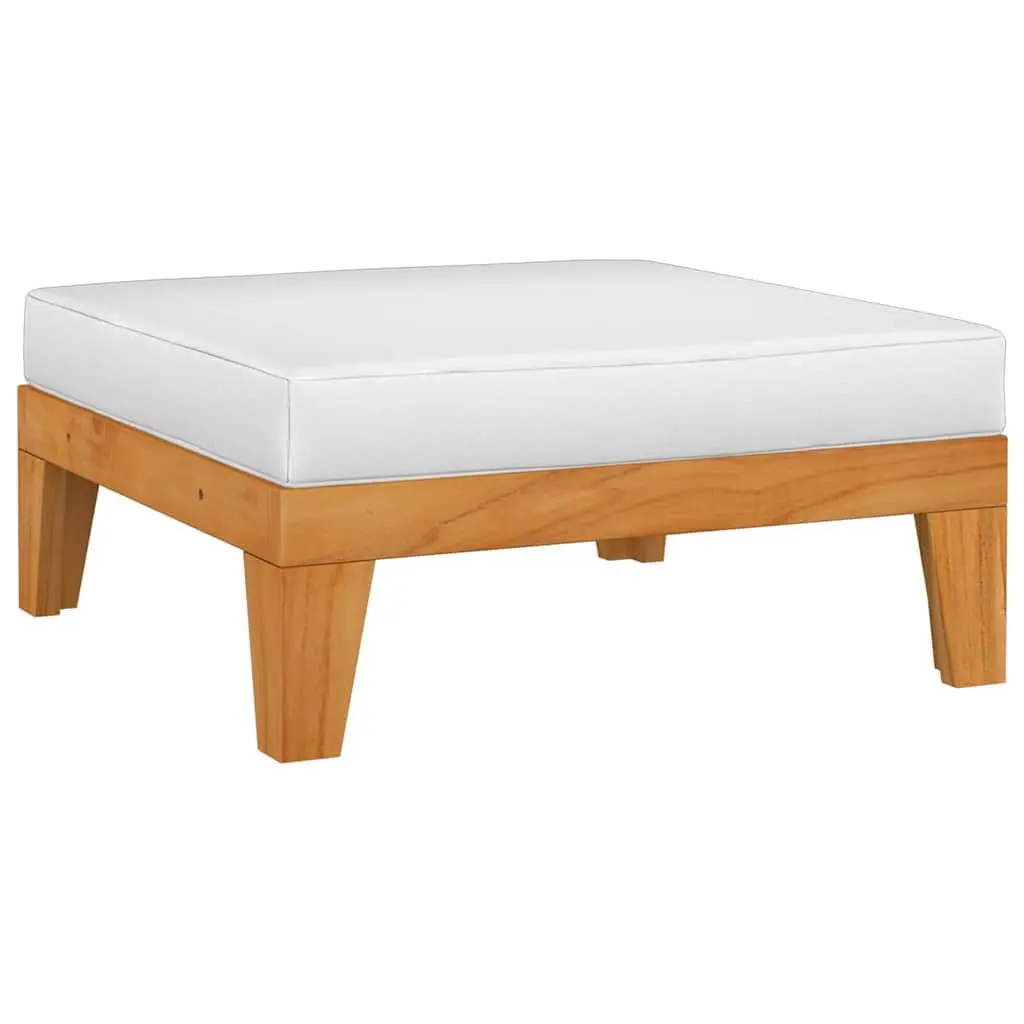 Garden Lounge Set 9 Piece Outdoor Furniture with Cushions Solid Acacia Wood
