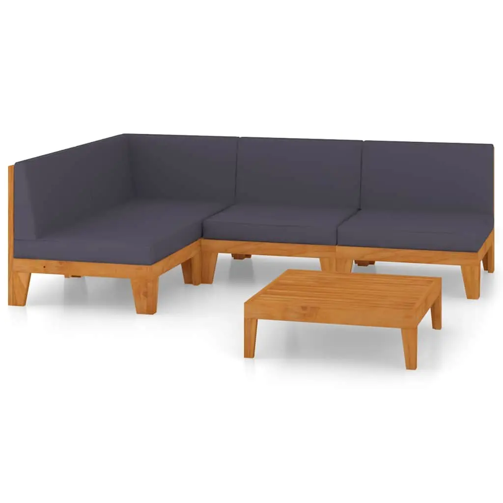 5 Piece Lounge Set for Outdoor Enjoyment