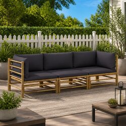 Create Your Perfect Outdoor Oasis with Bamboo Set