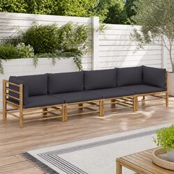 Enjoy Your Outdoor Space with a Bamboo Lounge Set