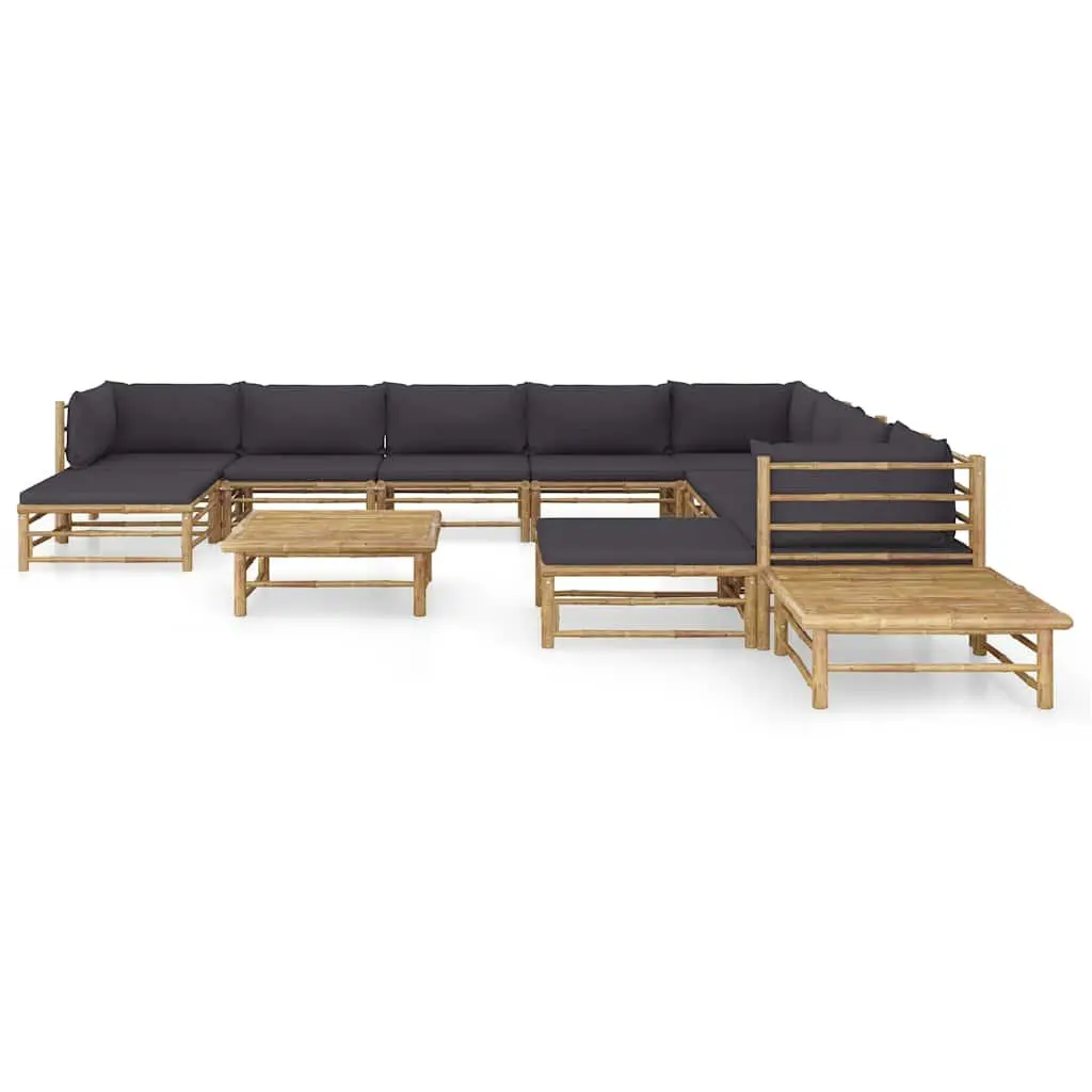 12-Piece Bamboo Lounge Set