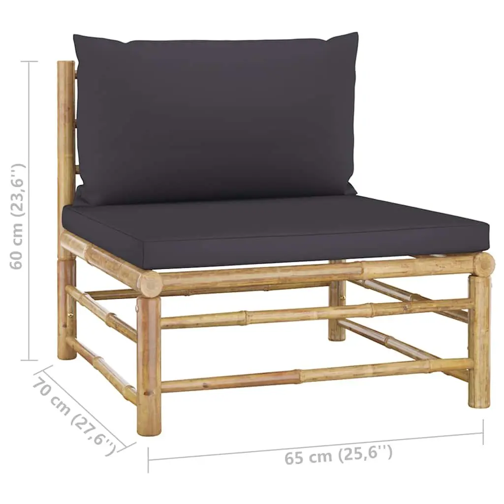 7-Piece Bamboo Lounge Set