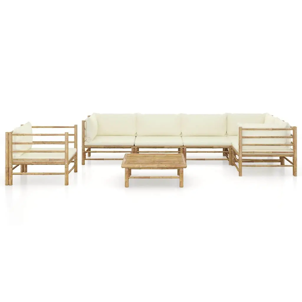 7 Piece Bamboo Lounge Set