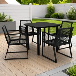 Friendly 5 Piece Outdoor Dining Set for Your Patio