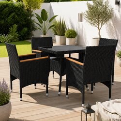 Enjoy Outdoor Dining with a 5-Piece Set Just for You