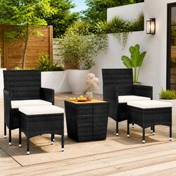 5 Piece Bistro Set: Outdoor Dining Made Easy and Comfortable