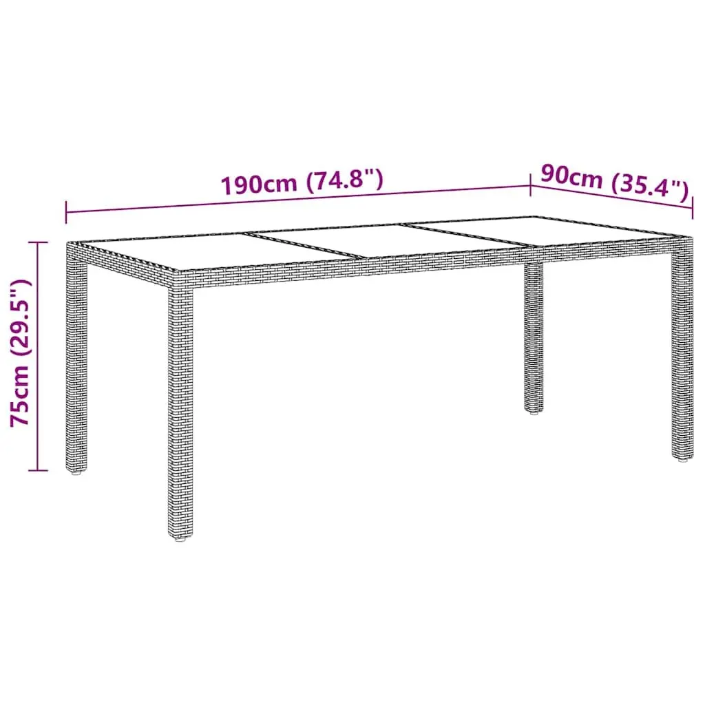 7 Piece Outdoor Dining Set