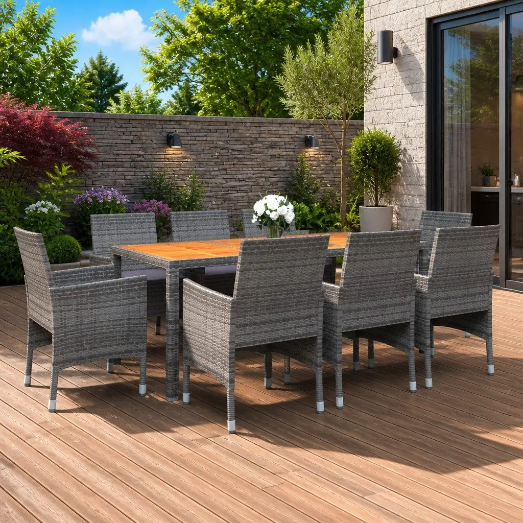 9-Piece Garden Dining Set