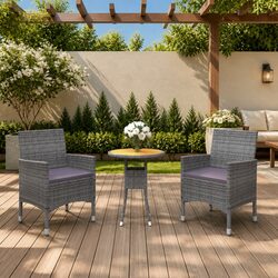 Garden Dining Set for Your Outdoor Enjoyment - 3 Pieces