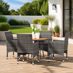 Your Outdoor 5-Piece Garden Dining Set Awaits