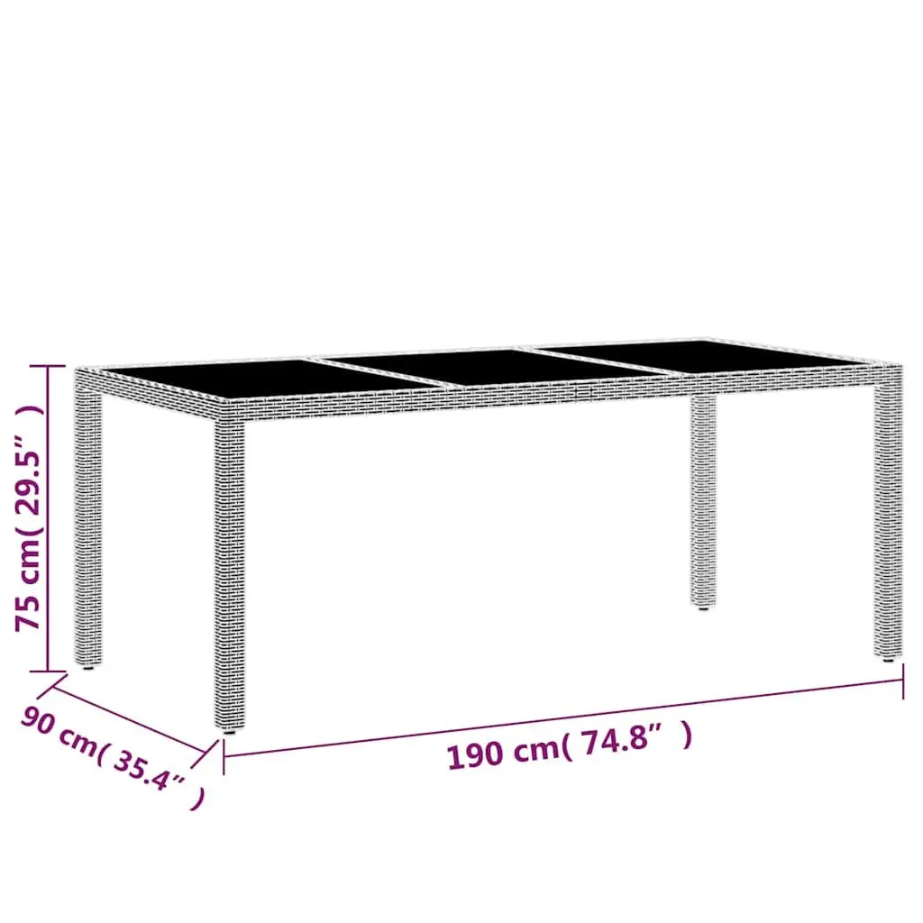 9-Piece Outdoor Dining Set