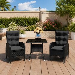 You’ll Love This Stylish Black Garden Dining Set