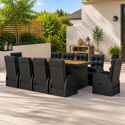 Friendly 11-Piece Outdoor Dining Set for Your Patio