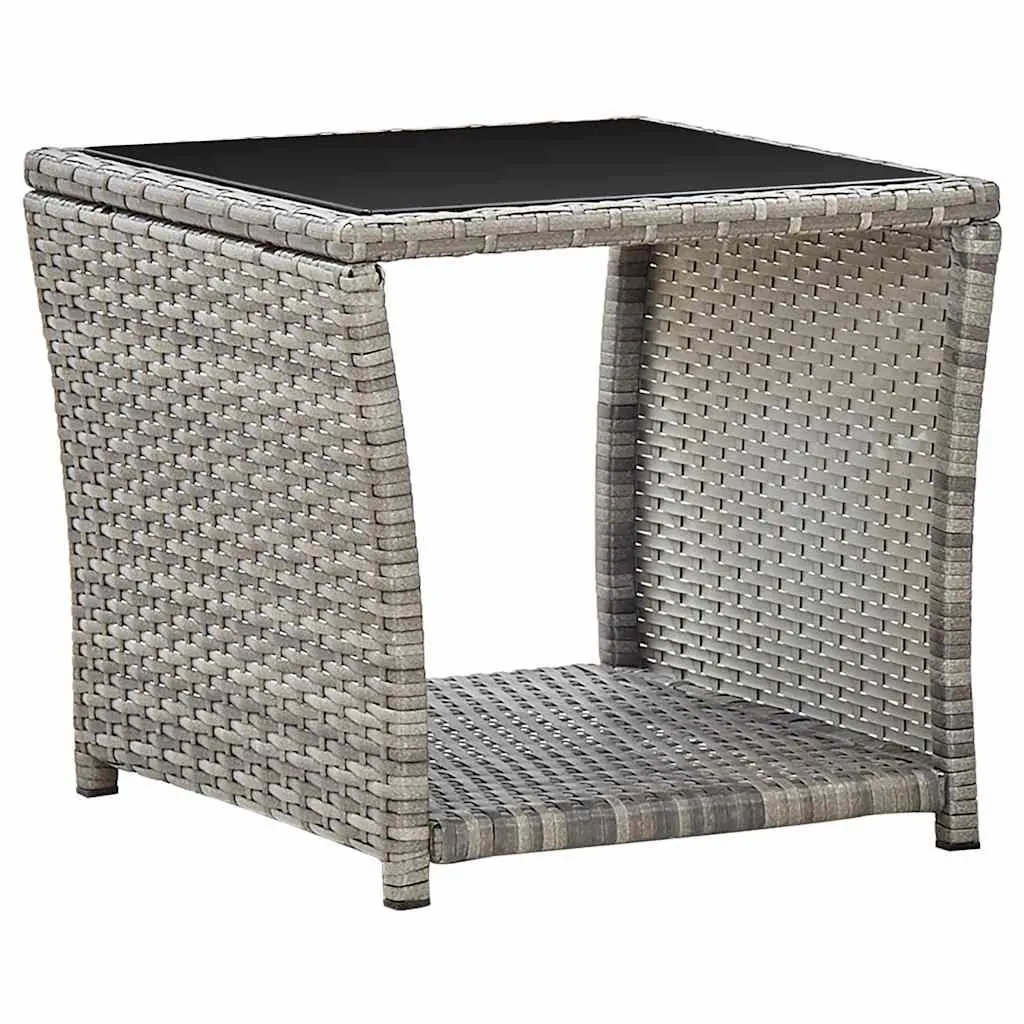 3 Piece Garden Lounge Set Reclining Armchairs Coffee Table Outdoor Furniture