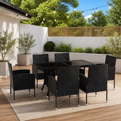 Your New 7 Piece Outdoor Dining Set Awaits
