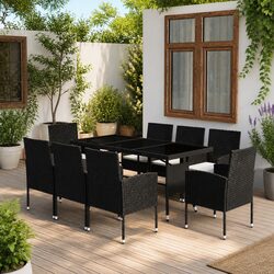 Your 9 Piece Outdoor Dining Set Awaits You
