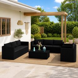 Your Ideal 10-Piece Modular Garden Lounge Set Awaits