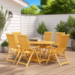 Enjoy Outdoor Dining with a 7 Piece Set for You