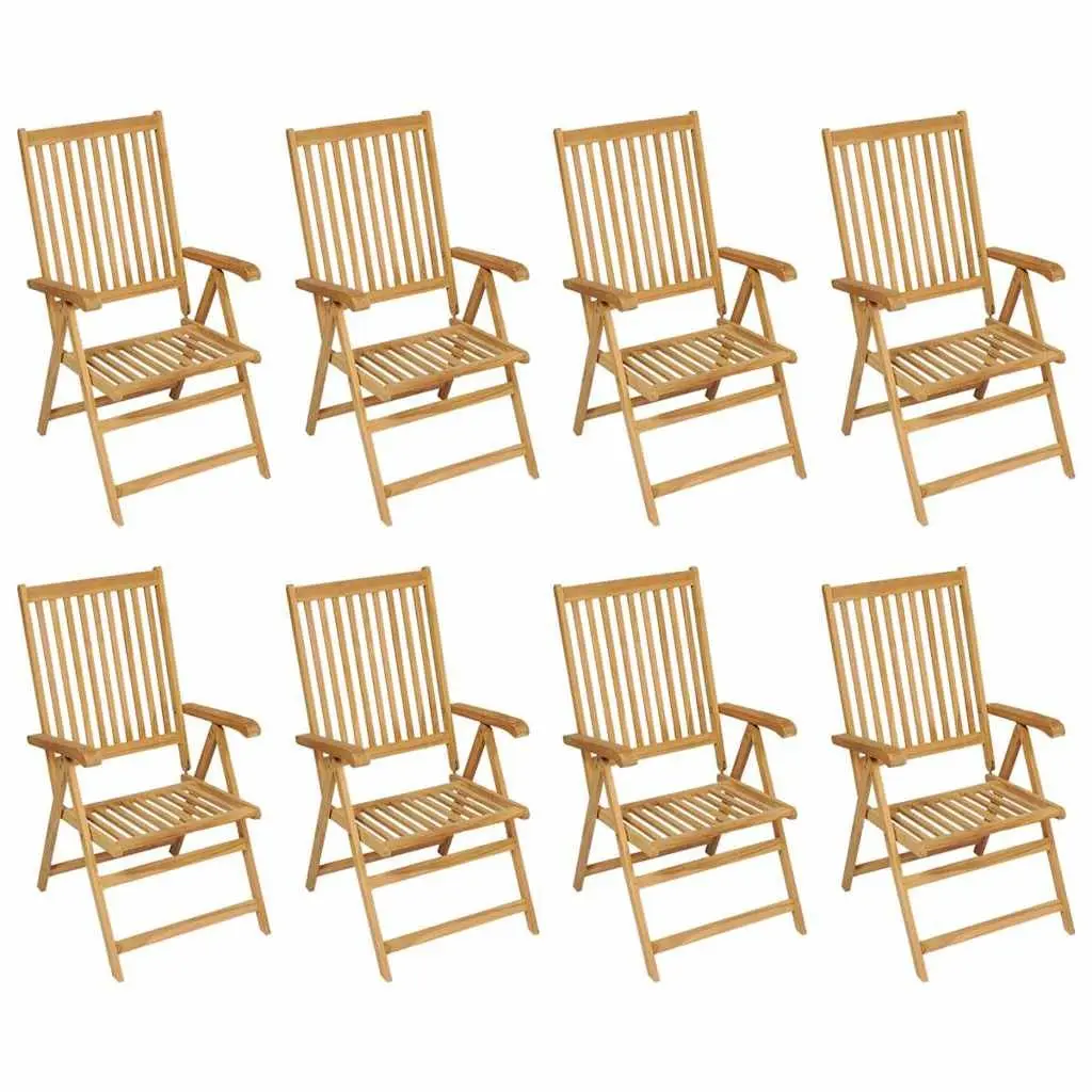 Garden Dining Set 9 Piece Outdoor Patio Furniture Teak Wood Table Chairs