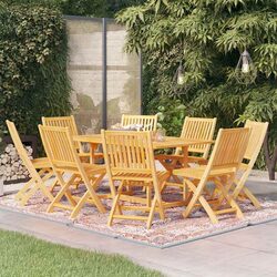 Your Perfect 9 Piece Garden Dining Set in Teak