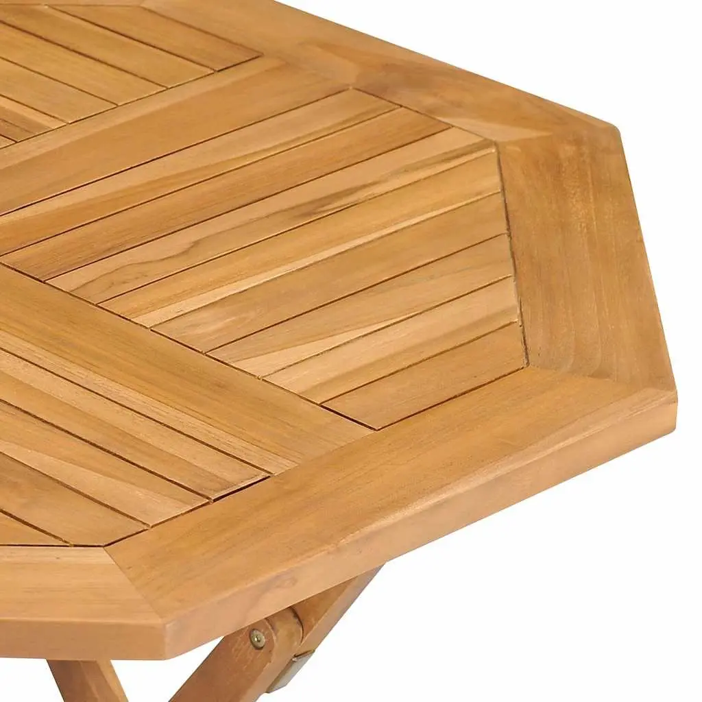 5 Piece Garden Dining Set Outdoor Table Chairs Patio Furniture Wooden Teak