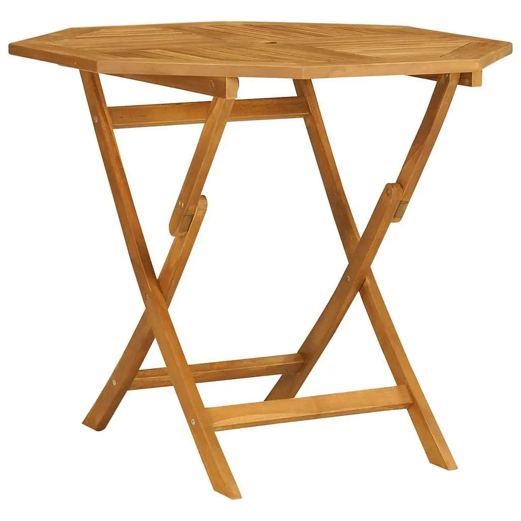 5 Piece Garden Dining Set Outdoor Table Chairs Patio Furniture Wooden Teak