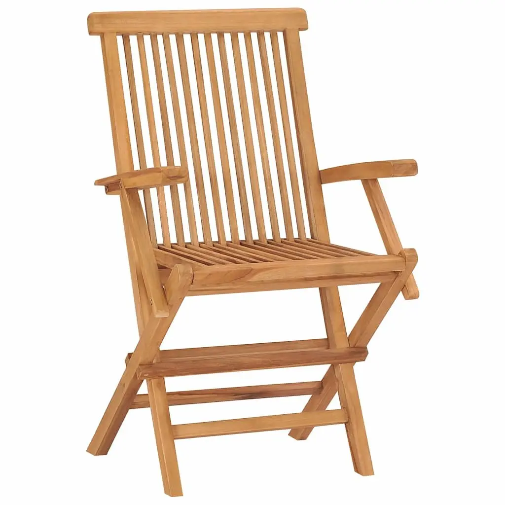 5 Piece Garden Dining Set Outdoor Table Chairs Patio Furniture Wooden Teak