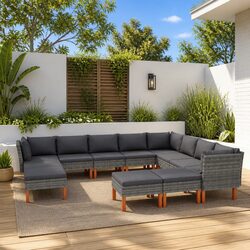Your Friendly 12-Piece Garden Lounge Set Awaits