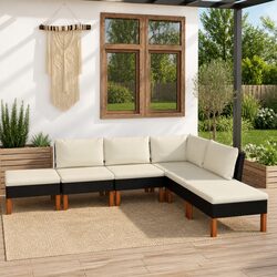 Comfortable 6 Piece Garden Lounge Set for You
