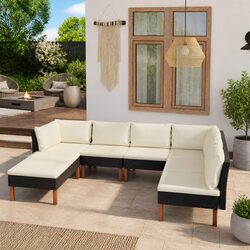 Friendly 8-Piece Garden Lounge Set for Your Home