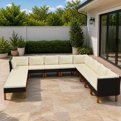 Create a Cozy Space with Our 12 Piece Lounge Set