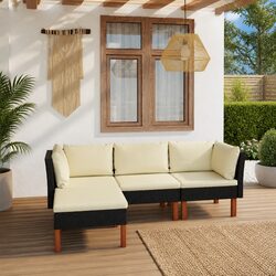 Your Friendly 4-Piece Garden Lounge Set Awaits