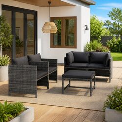 Friendly 5-Piece Outdoor Lounge Set for Relaxation