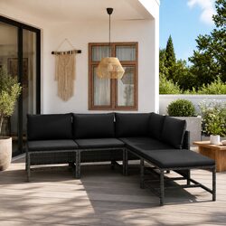 Enjoy Your Outdoor Space with Our 5 Piece Lounge Set