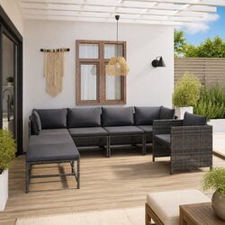 Discover Comfort with Our 7-Piece Garden Lounge Set