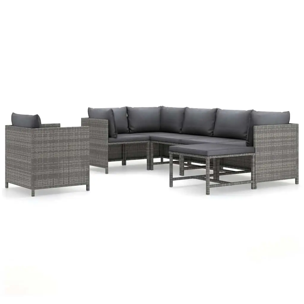 7 Piece Modular Lounge Set for Relaxation