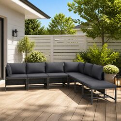 Your Friendly 7-Piece Garden Lounge Set Awaits