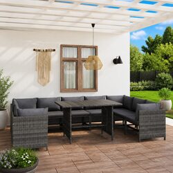 Make Your Outdoor Area Welcoming with 10 Piece Set