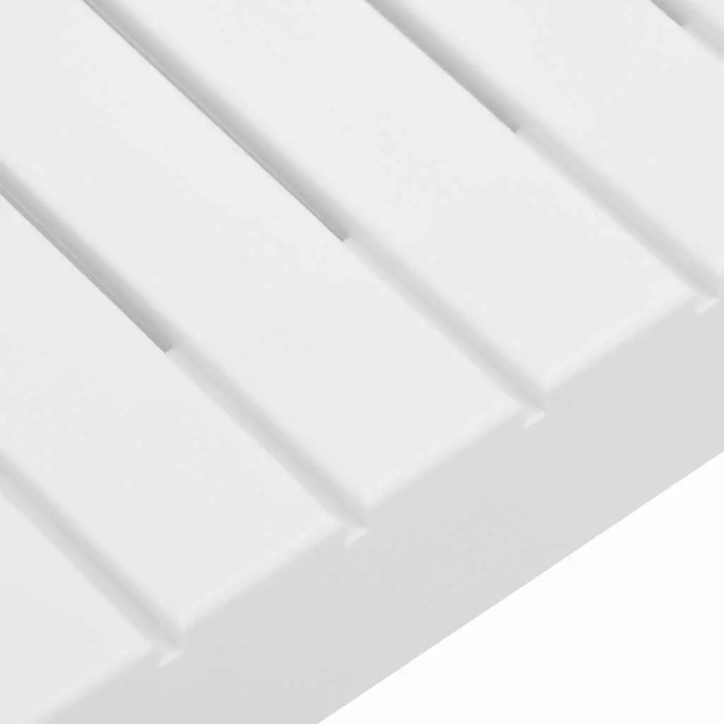 6 Piece Outdoor Lounge Set White Plastic Garden Furniture Patio Seating