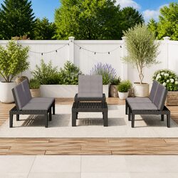 Your Perfect Grey Lounge Set for Outdoor Gatherings