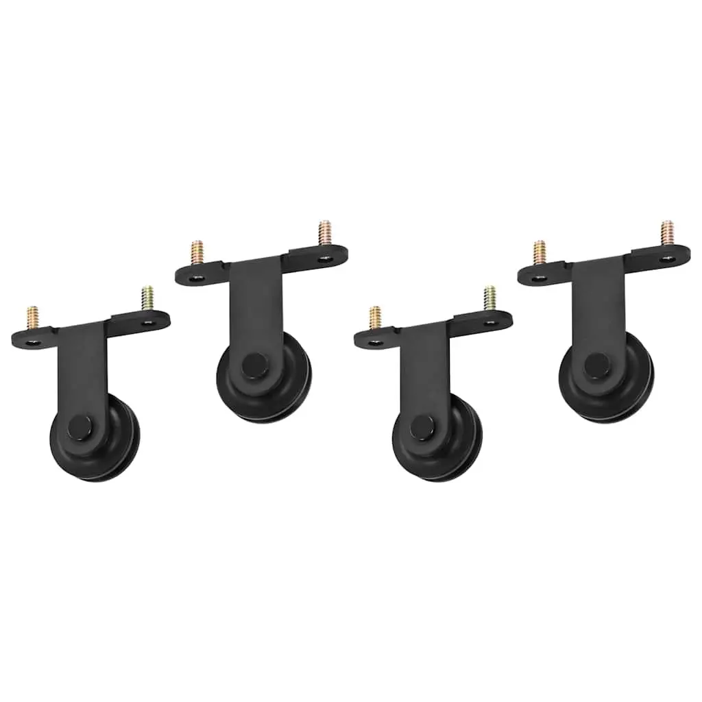 Sliding Door Hardware Kit 200cm Track Rollers Barn Door System