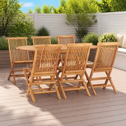 Friendly and Functional 7 Piece Outdoor Dining Set