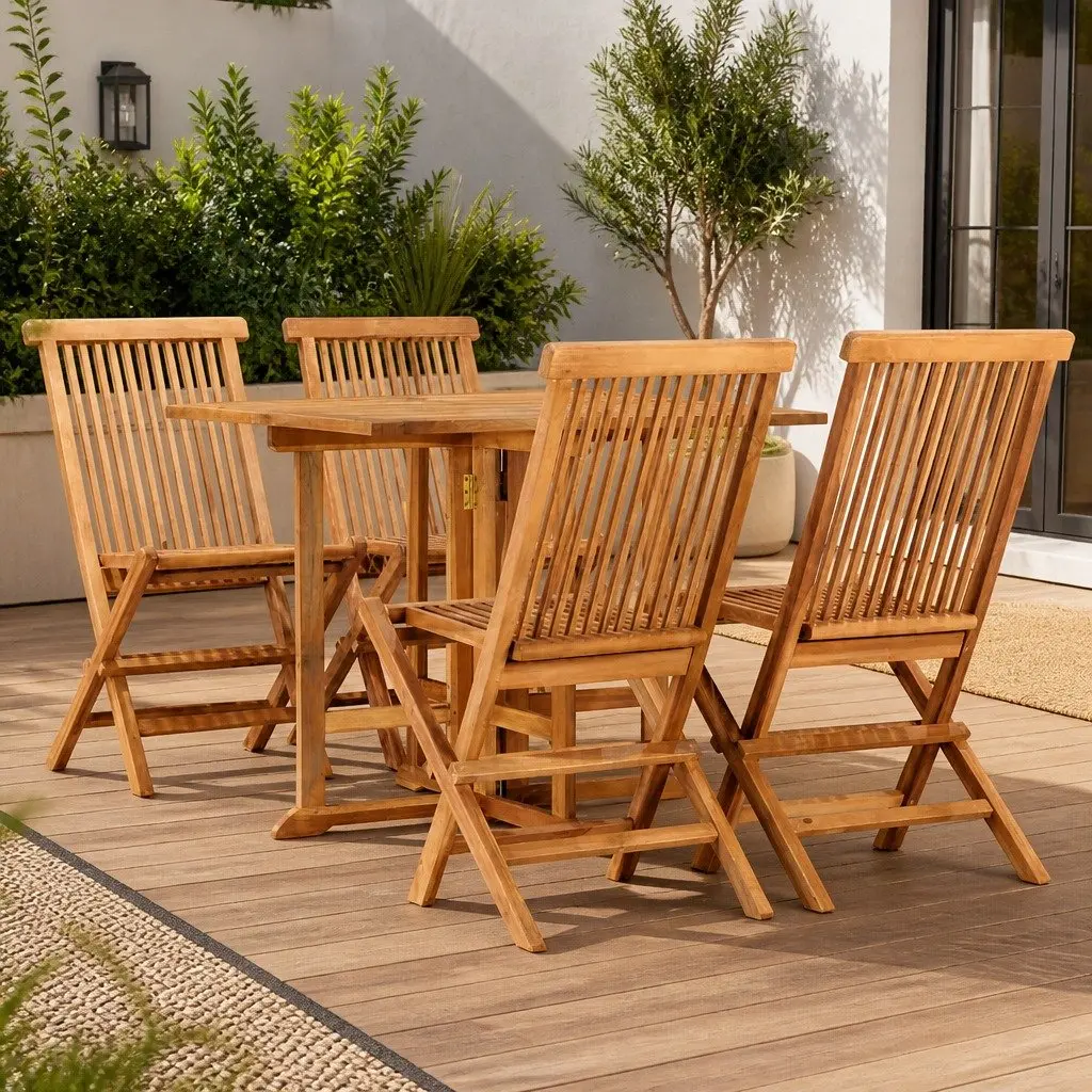 5 Piece Outdoor Dining Set