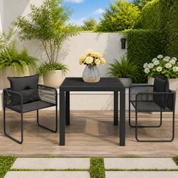 Enjoy Your Outdoors with a 3 Piece Dining Set