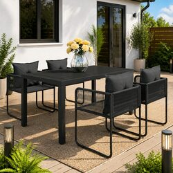 Your Perfect Outdoor Dining Companion: 5-Piece Set